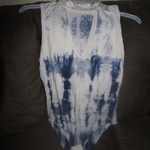 Tie dye body suit